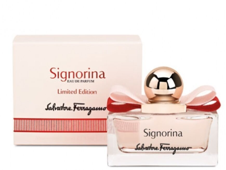 Verführung pur! Salvatore Ferragamo âSignorina",´ ´ 50 ml Eau de Parfum, ca. 70 Euro