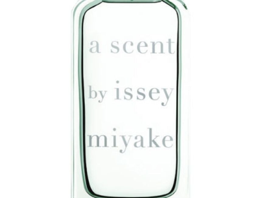 Zitronenverbena, Jasmin und Zedernholz: "A Scent by Issey Miyake" von Issey Miyake, EdT, 
50 ml ca. 63 Euro