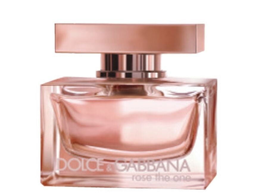 Rose, Vanille und Amber: "Rose 
the One" von Dolce & Gabbana, 
EdP, 30 ml ca. 48 Euro