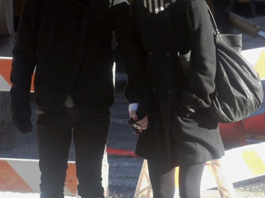 Enttarnt! Ashlee Simpson und Pete Wentz genießen einen gemeinsamen Spaziergang in N.Y.