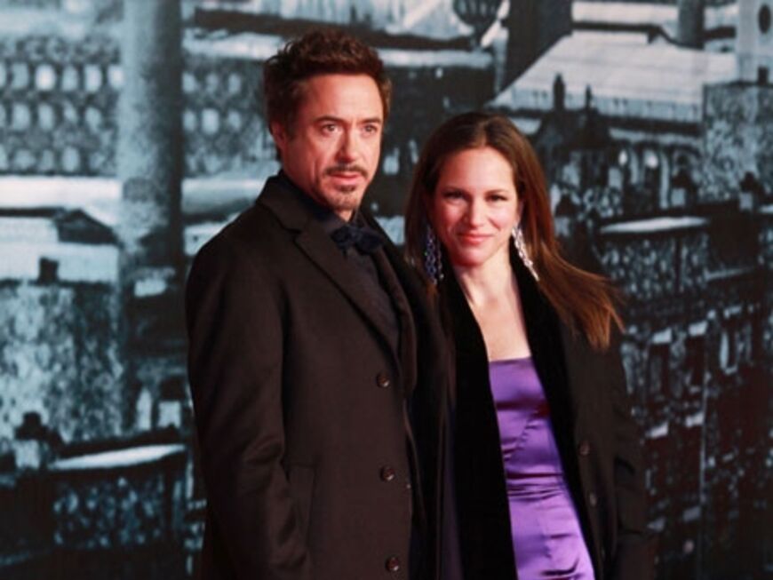 Robert Downey Jr. brachte seine hübsche Frau Susan mit