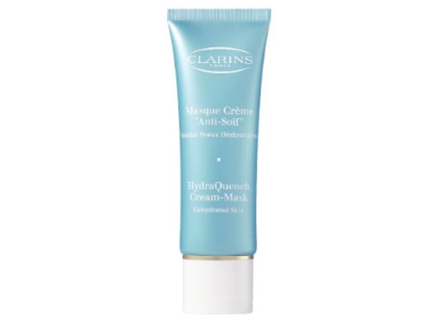 Versorgen Sie ihre Haut! Feuchtigkeitsmaske "Masque Creme Anti-Soif" von Clarins, 75 ml ca. 34 Euro