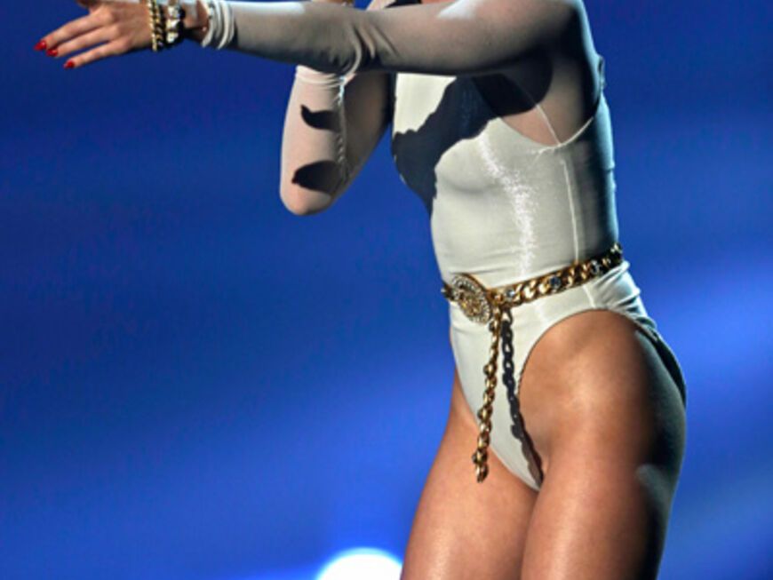 Miley Cyrus und der hautenge Fummel´ 