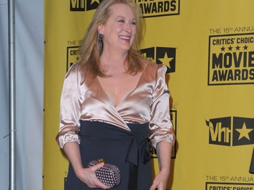 Der Star des Abends: Meryl Streep verbreitete gute Laune