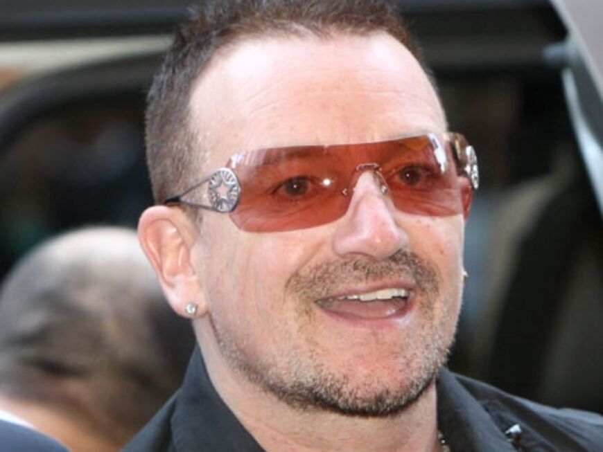 "U2"-Star Bono legt seine Sonnenbrille fast nie ab
