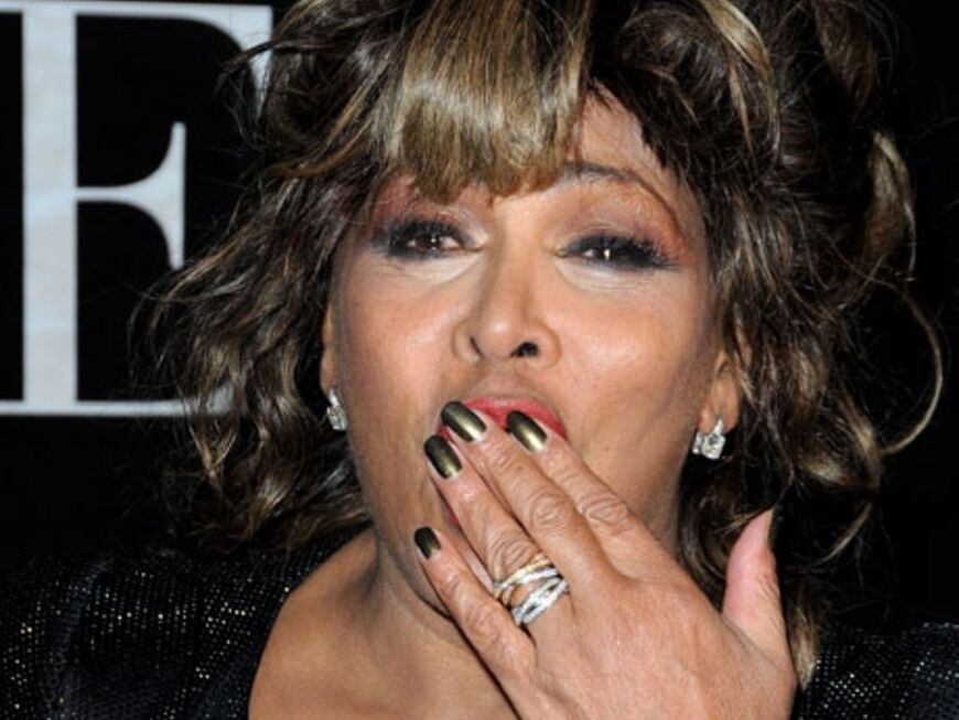Tina Turner zu Gast bei Armani