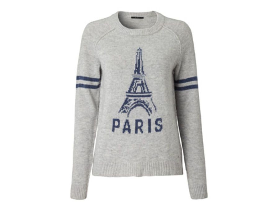 Paris ist eine Reise wert, vielleicht sogar in diesem Pulli?! Über <a title="https://shop.set-fashion.com/setde_de/catalog/product/view/id/190542/category/118/" href="https://shop.set-fashion.com/setde_de/catalog/product/view/id/190542/category/118/" target="_blank">set-fashion.com</a>, ca. 130 Euro
