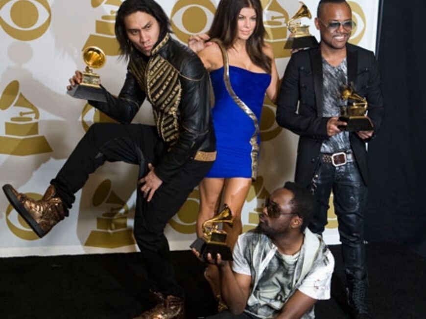 "Black Eyed Peas": Die Gruppe bekam eine Auszeichnung in der Kategorie "Beste Gruppe" und setzte sich damit u.a. gegen Jon Bon Jovi und The Fray durch