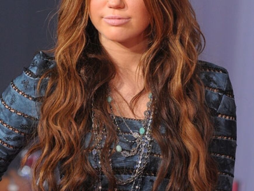 So jung und schon so erfolgreich: Schauspielerin und Sängerin Miley Cyrus