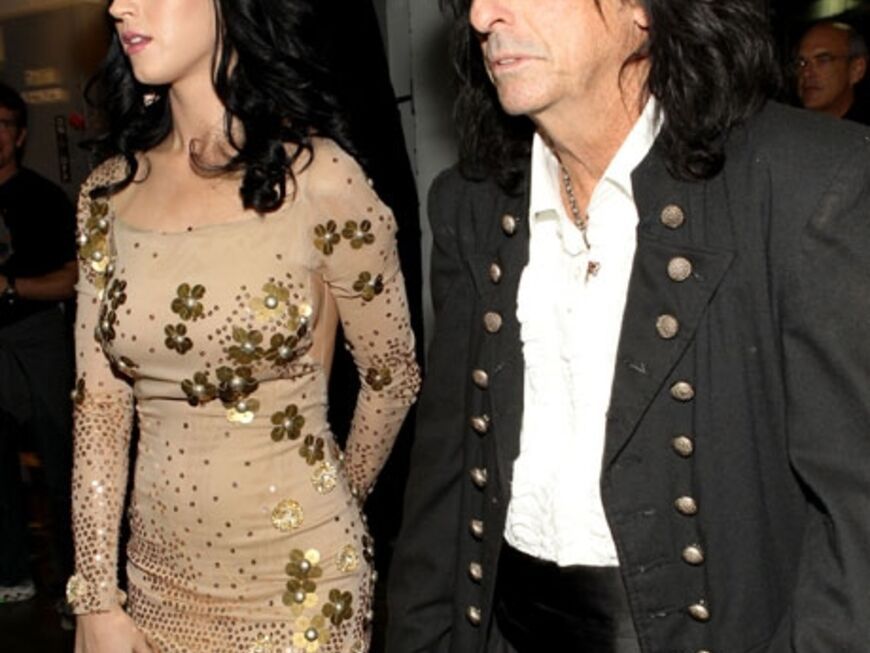 Katy Perry versteht sich bestens mit Alice Cooper
