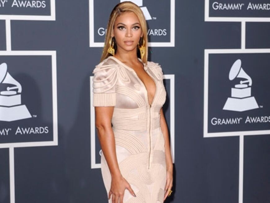 Strahlende Favoritin: Beyoncé Knowles ging mit insgesamt zehn Nominierungen ins Rennen