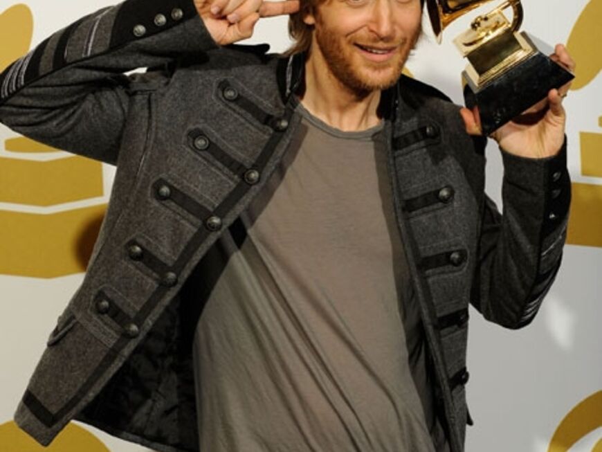 DJ David Guetta wurde für seine Single "When Love Takes Over" auszeichnet