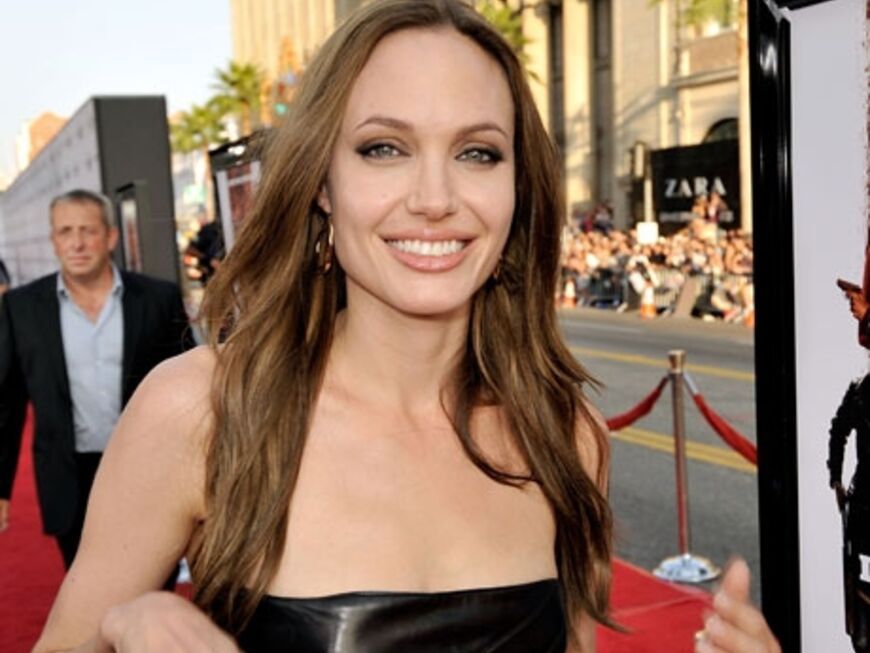 Angelina Jolie genießt ihre freie Zeit