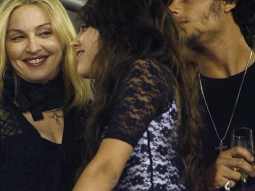 Madonna und Lourdes genießen den Familienausflug