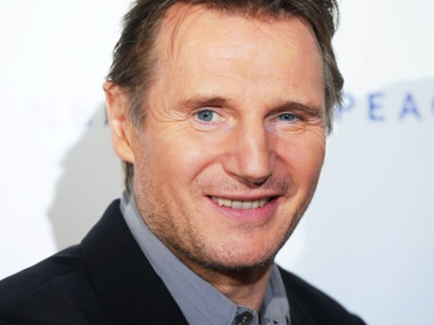 Liam Neeson kann nach dem tödlichen Unfalll seiner Frau Natasha Richardson vor einem Jahr schon wieder lächeln