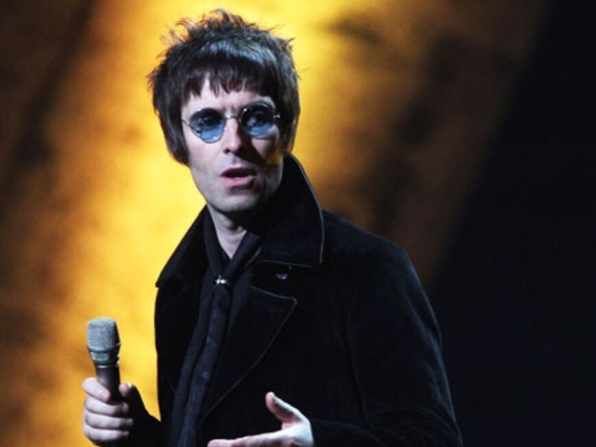 Liam Gallagher von der Band "Oasis" wurde für die besten britsichen Alben der vergangenen 30 Jahre ausgezeichnet. In seiner Dankesrede pöbelte der mürrische Sänger drauf los und ließ mal wieder ordentlich Dampf ab