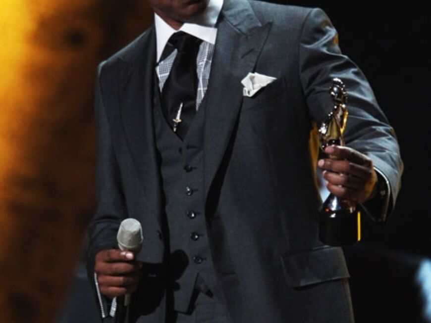 Auf Erfolgskurs: Bei den Grammys durfte sich Jay-Z sich schon über eine Auszeichnung freuen. Gestern Abend wurde ihm dann ein begehrter "Brit Award" in der Kategorie "Best International Male" verliehen