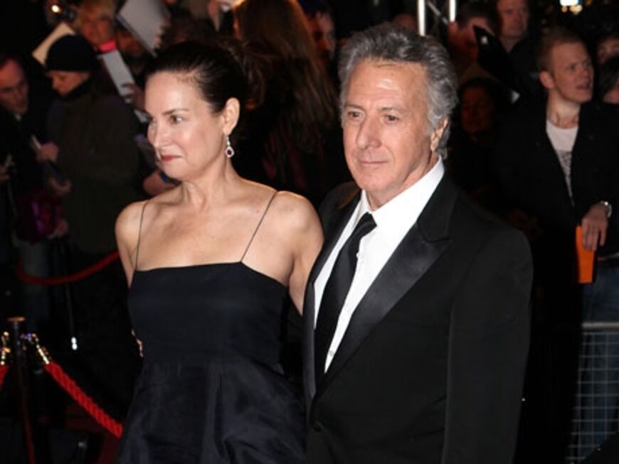 Dustin Hoffman brachte seine Ehefrau mit nach London