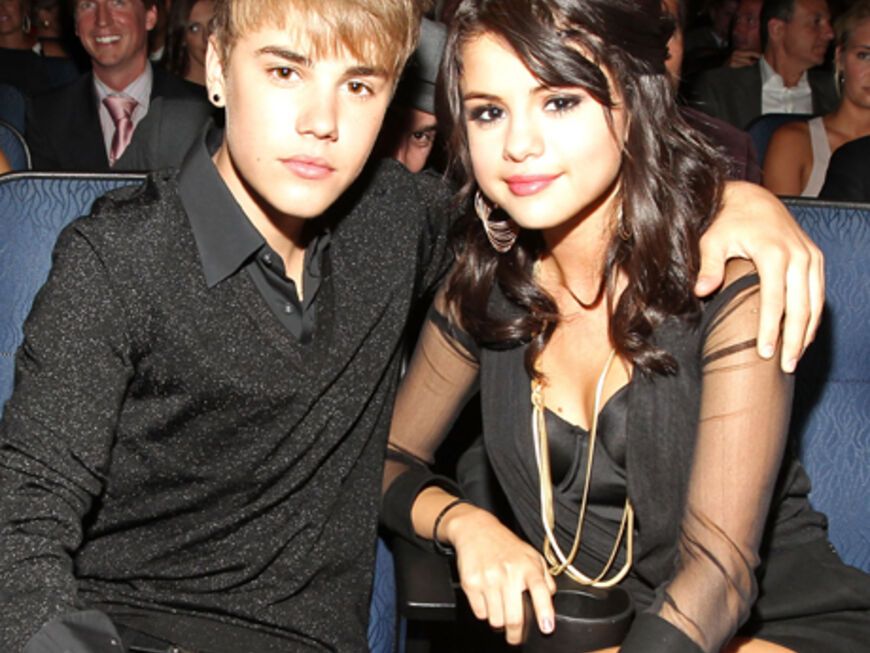 Süße Teenie-Liebe: Justin Bieber mit seiner Freundin Selena Gomez