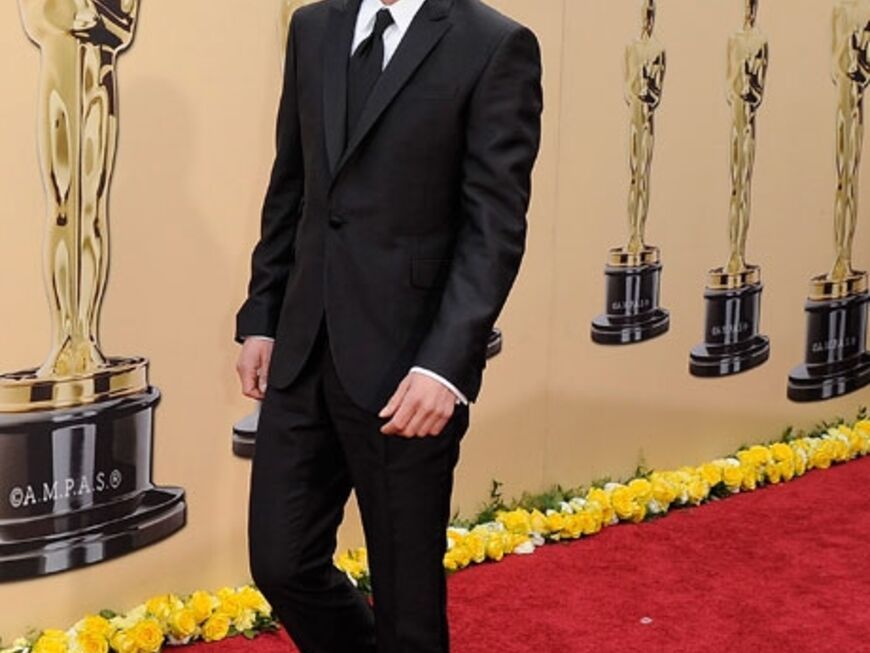 Hollywood-Liebling Keanu Reeves ist ein seltener Gast bei einer Preisverleihung. Bei den Oscars 2010 gibt er sich jedoch gerne die Ehre