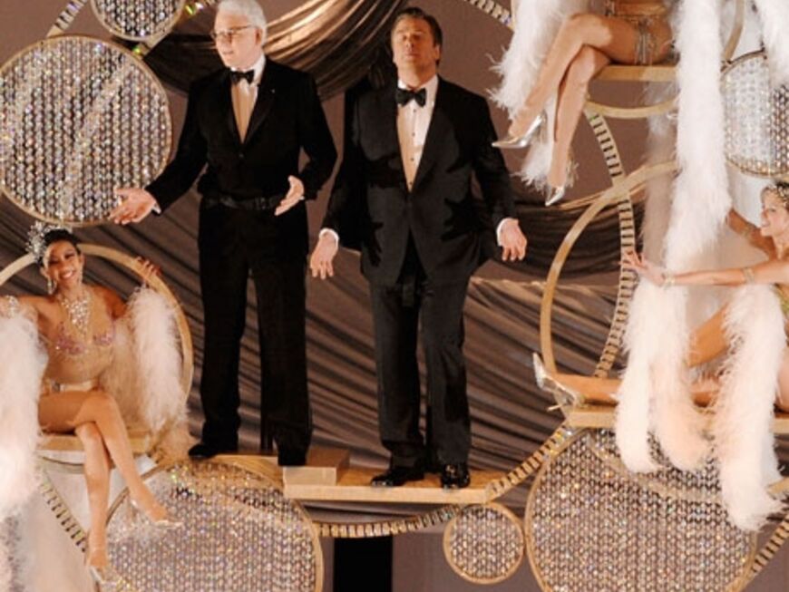 Steve Martin und Alec Baldwin führten gekonnt durch den Oscar-Abend. Die beiden Moderatorien ließen wirklich keinen Moment aus, sich gegenseitig auf den Arm zu nehmen