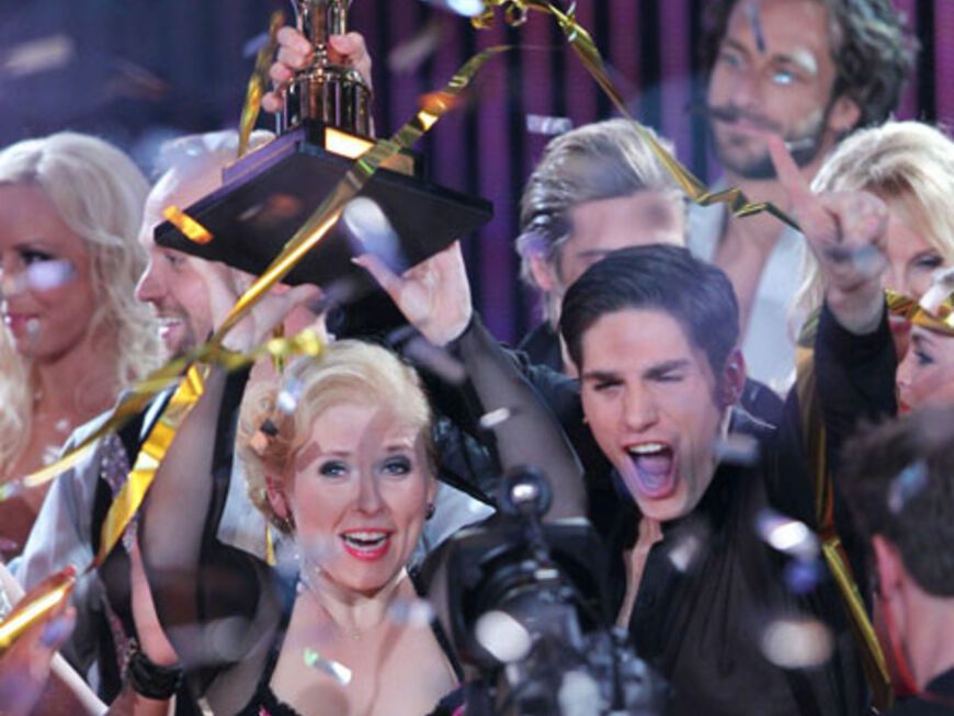 Maite Kelly und Christian Polanc haben sich in die Herzen der Zuschauer und der Jury getanzt und wurden mit dem Titel "Dancing Star 2011" belohnt