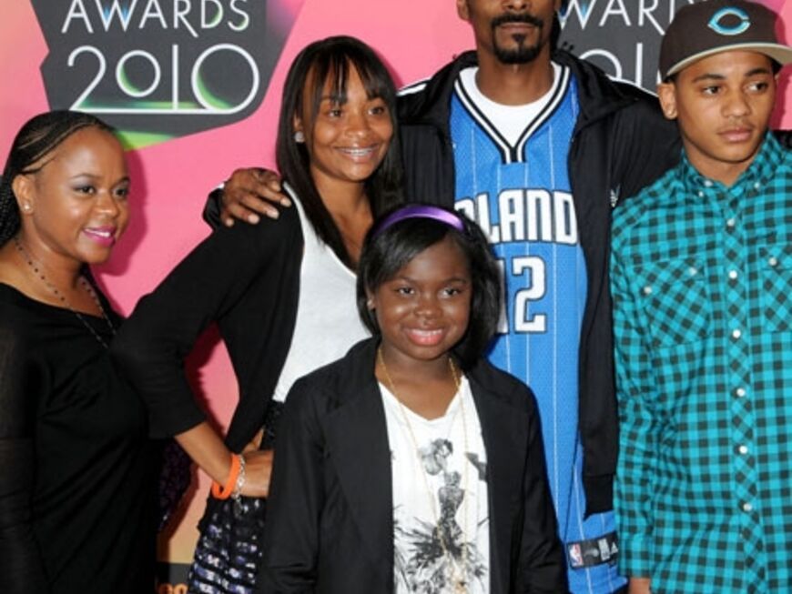 Rapper Snoop Dogg als Familienmensch: Selten sieht man den Musiker so brav