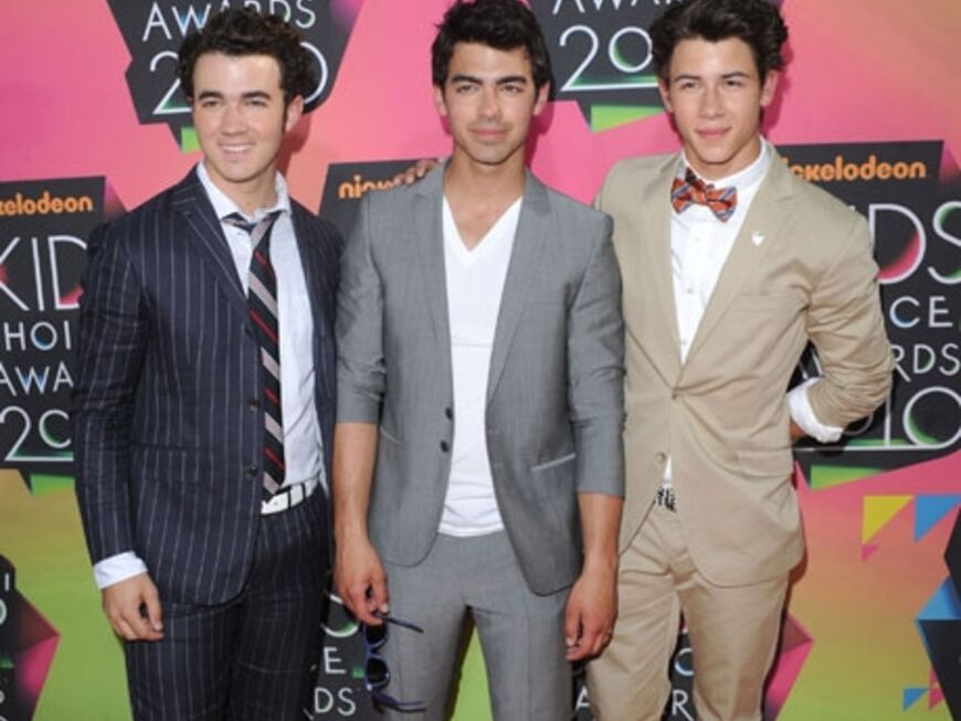Kevin, Joe und Nick von den "Jonas Brothers"