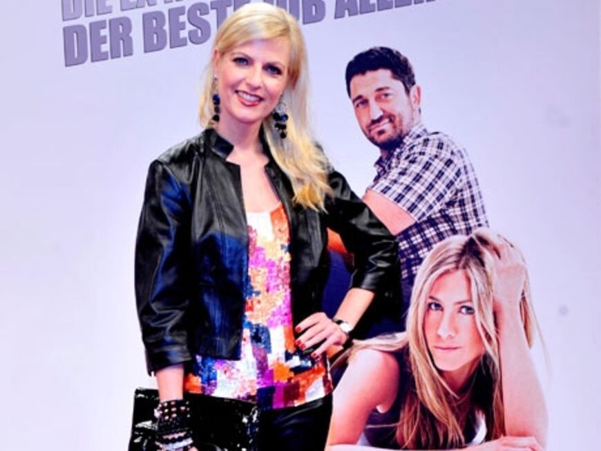TV-Moderatorin Tanja Bülter gehörte ebenfalls zu den Premieren-Gästen in Berlin