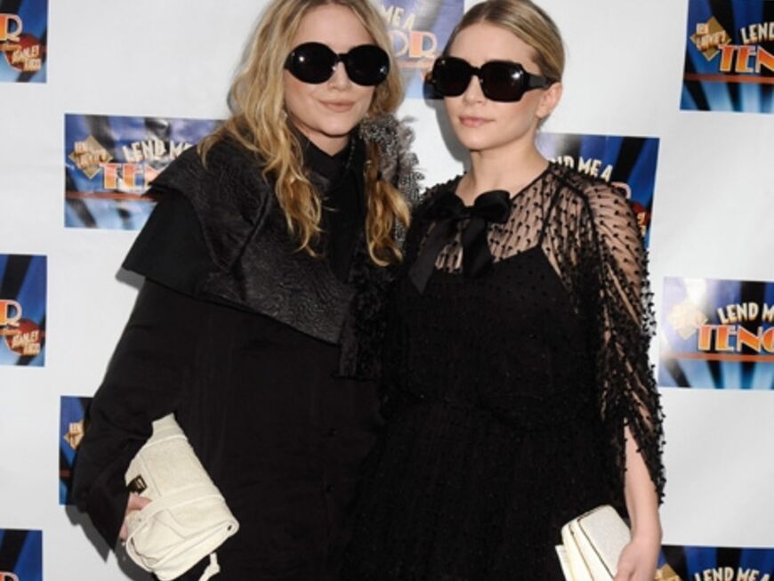 Mary Kate und Ashley Olsen gelten bereits jetzt als Stilikonen. Auch ihre Sonnenbrillenwahl ist nachahmbar