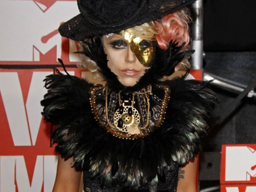 Dies beweist auch dieses Foto von Lady GaGa auf den MTV Video Music Awards 2009