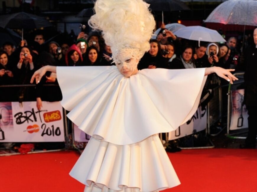 Lady GaGa bei den Brit Awards in London