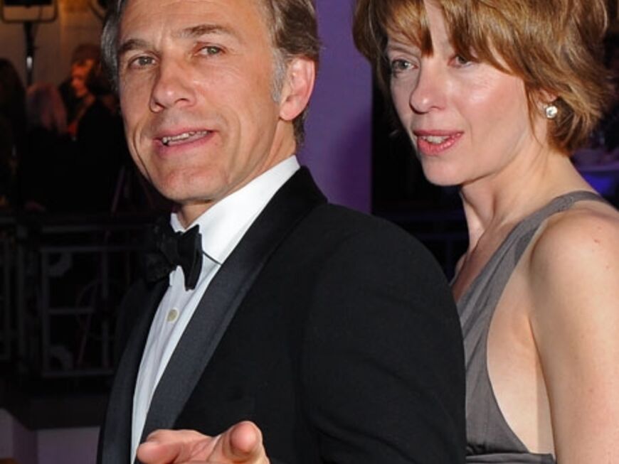 Oscar-Gewinner Christoph Waltz und seine Freundin Judith Holste 