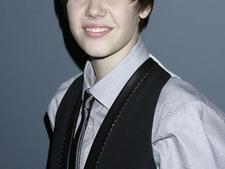 Newcomer Justin Bieber darf sich mit seinen gerade einmal 16 Jahren schon zu den schönsten der Show-Branche zählen