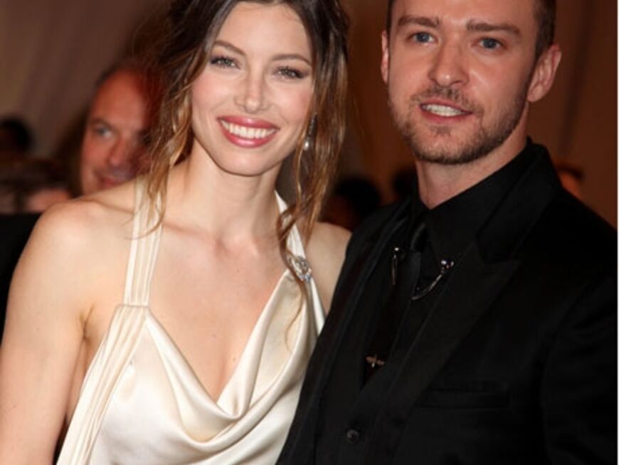 So glÃ¼cklich hat man das Paar in der Öffentlichkeit lange nicht mehr gesehen. Doch nun wissen es alle: Justin Timberlake und Jessica Biel sind immer noch ein Paar