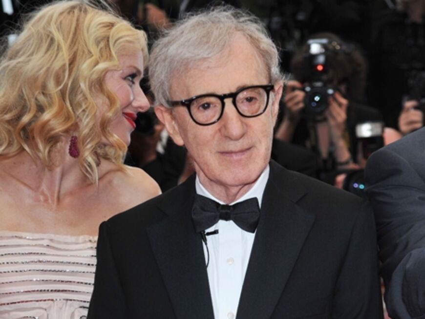 Naomi Watts und Regisseur Woody Allen stellten am 15. Mai zusammen ihren neuen Film "You Will Meet A Tall Dark Stranger" vor