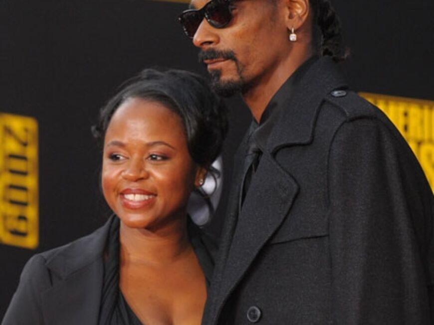 Snoop Dogg brachte seine Frau Shante Taylor mit