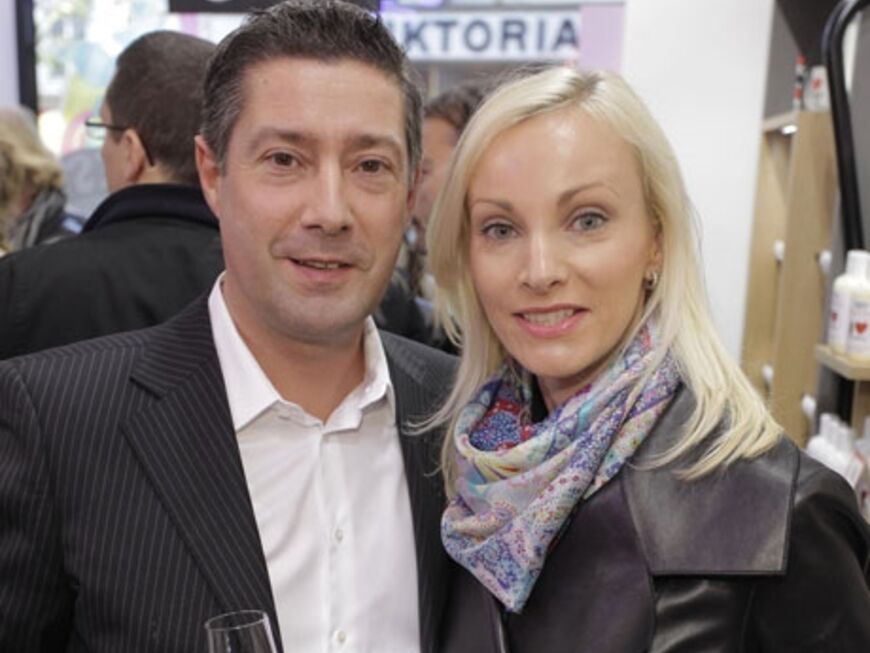 "Lets Dance"-Juror Joachim Llambi kam mit seiner Frau Illona zur großen Eröffnungsparty nach Frankfurt