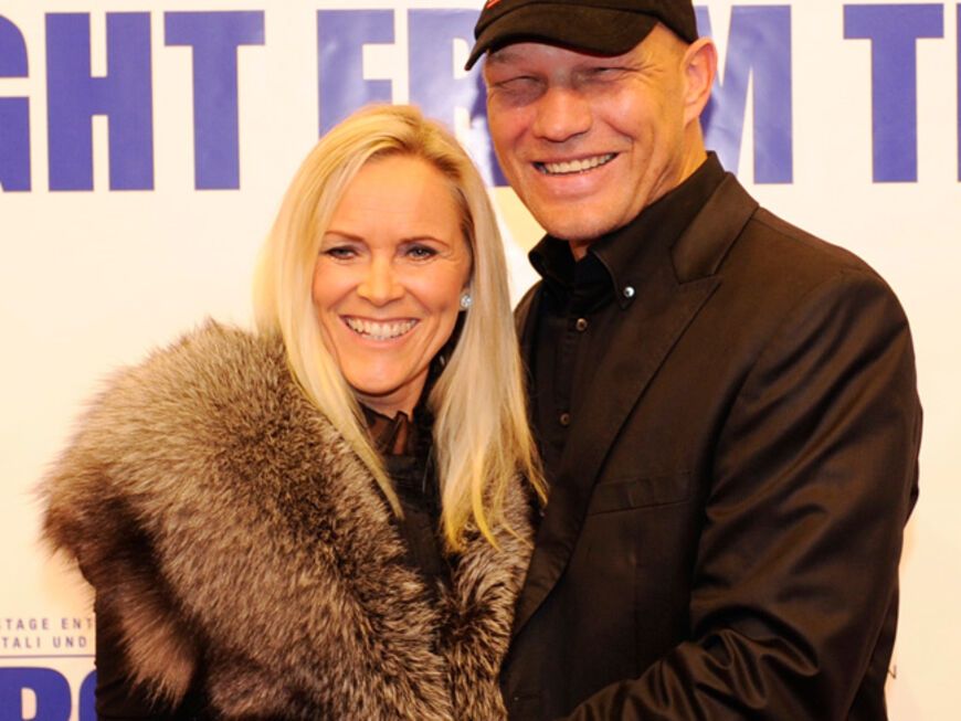 Der ehemalige Boxer Axel Schulz und seine Frau Patricia