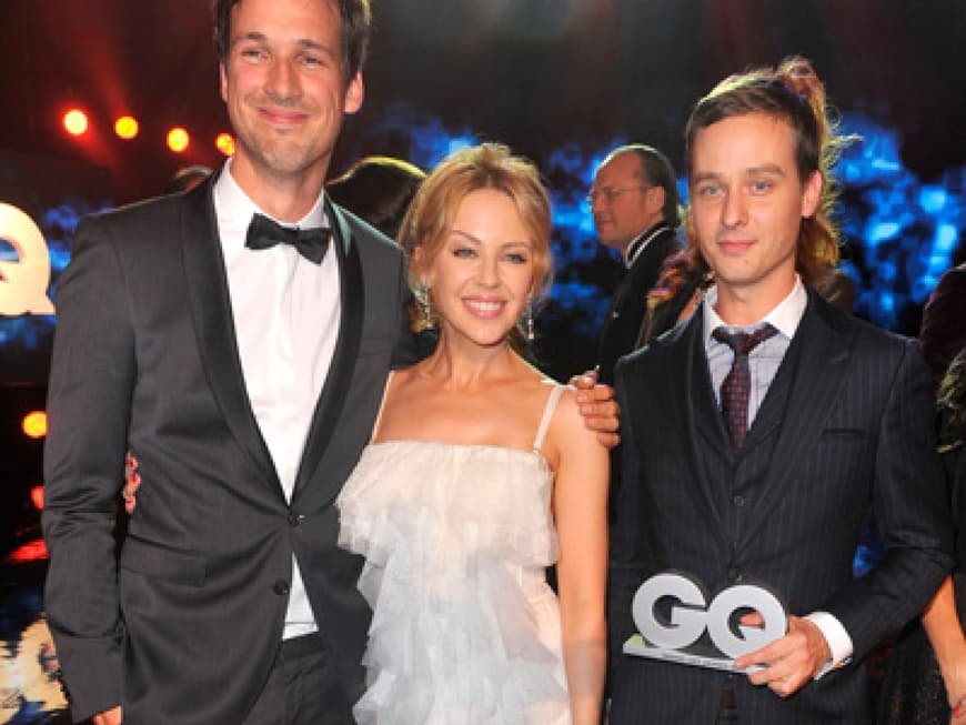 Gestern, 7. November, fanden zum 15. Mal die âGQ Männer des Jahres"-Awards statt. In Berlin waren auch Schauspieler Florian David Fitz, Sängerin Kylie Minogue und Schauspieler Tom Schilling mit dabei