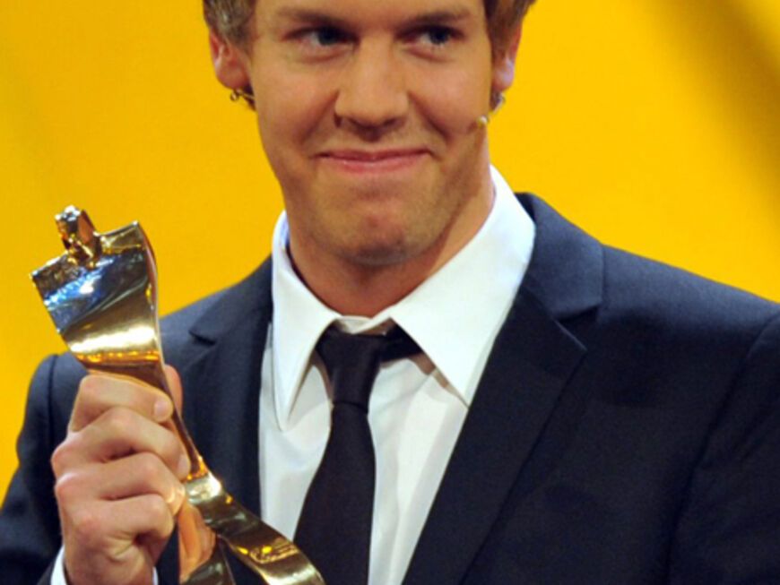 Es war sein Jahr! Formel 1-Pilot Sebastian Vettel krönt 2010 mit der Auszeichnung zum "Sportler des Jahres". Wir gratulieren!