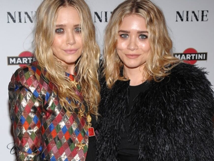 Auch mit dabei waren die Olsen-Zwillinge Mary-Kate und Ashley 