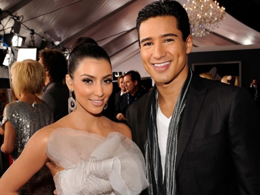 Kim Kardashian und Mario Lopez