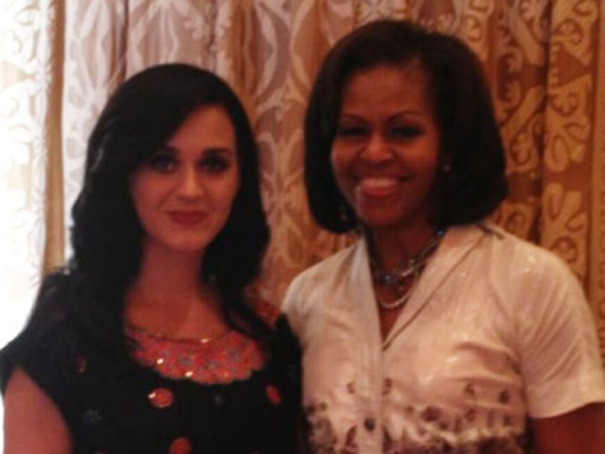 Girlstalk: Katy Perry mit der First Lady, Michelle Obama