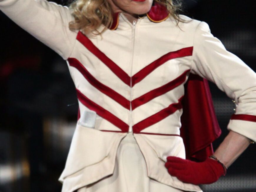 Madonna hat eine klare Stimme - und die gibt sie dem amtierenden US-Präsidenten