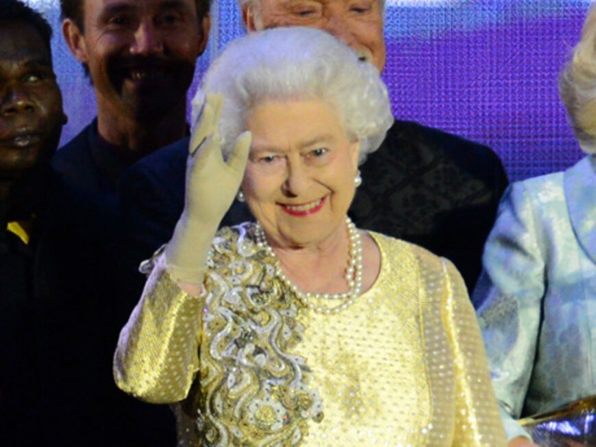 Die Queen in Feierlaune: Ganze drei Tage feierte das britische Volk ihr königliches Oberhaupt