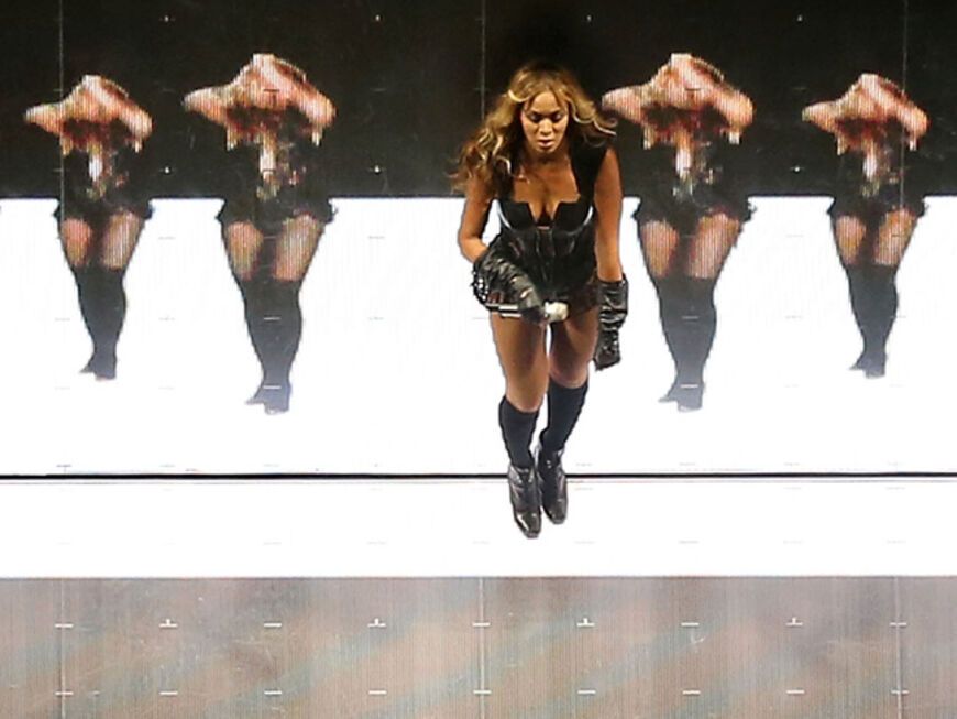 Beyoncé Knowles begeisterte mit ihrem Auftritt