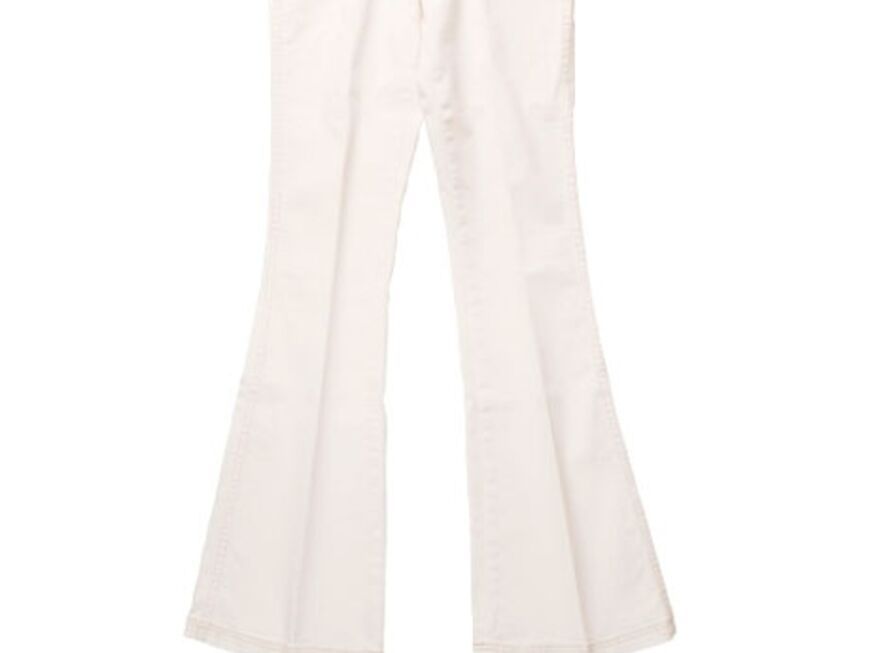 White Denim: Seventies-Jeans von Wrangler, ca. 90 Euro