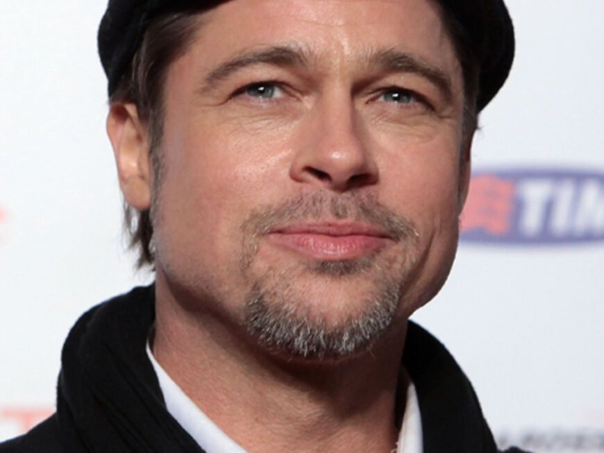 Mit Hut und gut: Brad Pitt bei einer Veranstaltung