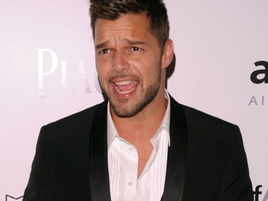 Ricky Martin war auch in New York zu Gast